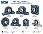 Skf different pillow blocks