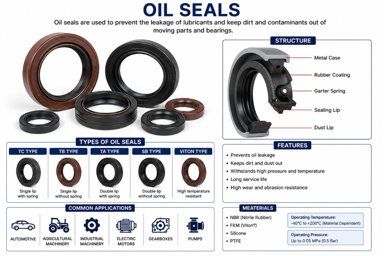 Oil seals Oil seals