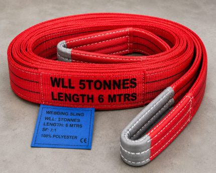 Sling kifting belt 5tons×6mtrs